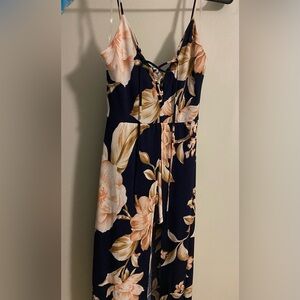 EUC Gibiu Floral Romper Maxi Size Small